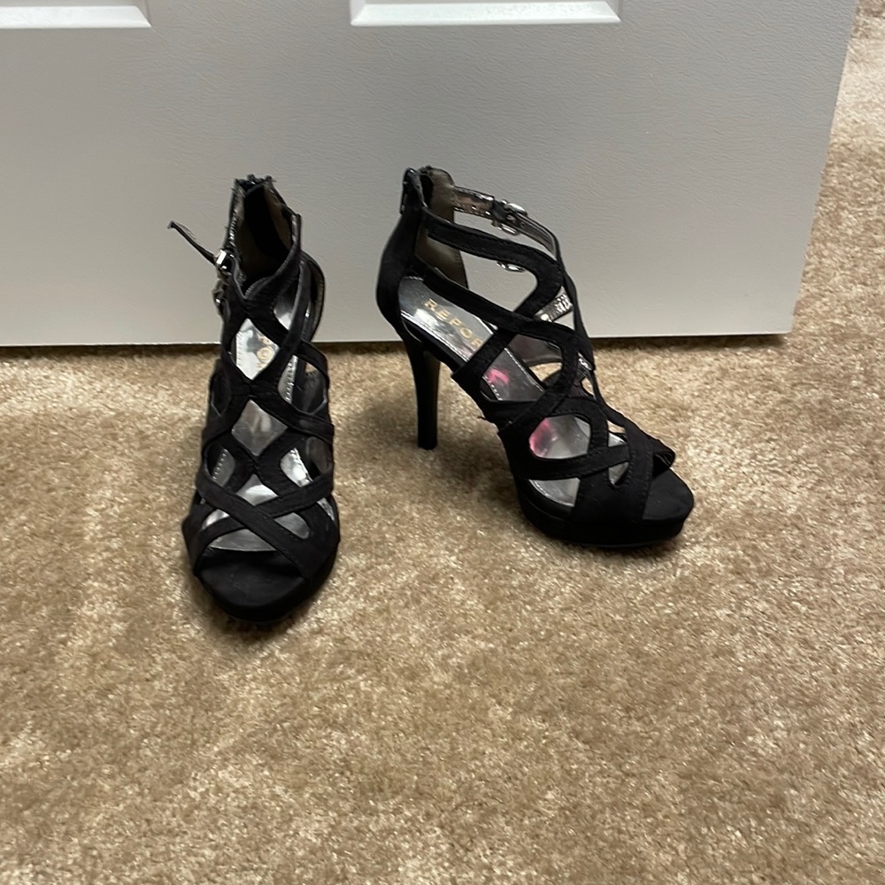 3 inch heel, black